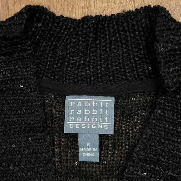 NWOT Rabbit Rabbit Rabbit Designs Knit Shrug - Picture 3 of 7